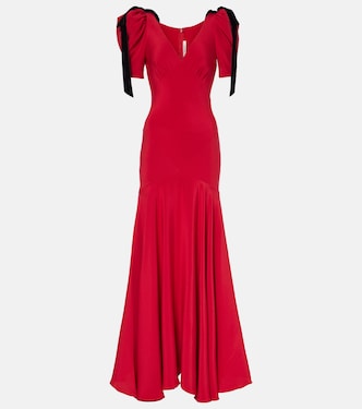 Robe aus Seiden-Crêpe | Rodarte