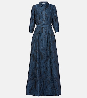 Abito lungo Courtney in jacquard | Simkhai