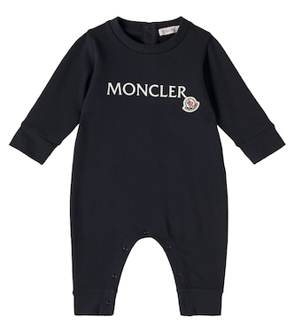 Baby Tutina logo cotton-blend onesie | Moncler Enfant