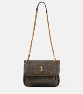Schultertasche Niki Mini aus Leder | Saint Laurent