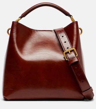 Grip Small leather tote bag | Dries Van Noten