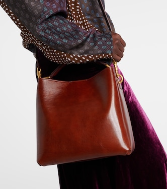 Grip Small leather tote bag | Dries Van Noten