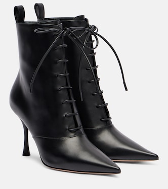 Bottes en cuir à lacets | Gianvito Rossi