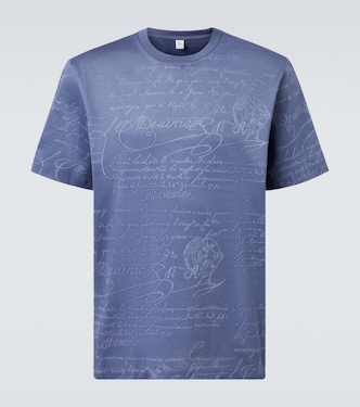 Printed cotton jersey T-shirt | Berluti