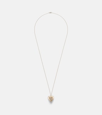 9kt gold necklace with diamond | Persée