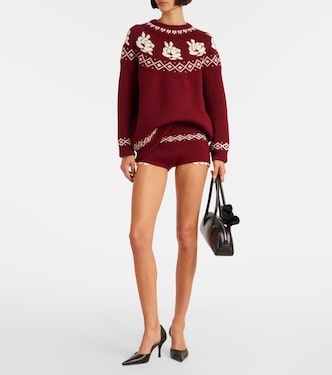 Patterned wool sweater | Magda Butrym