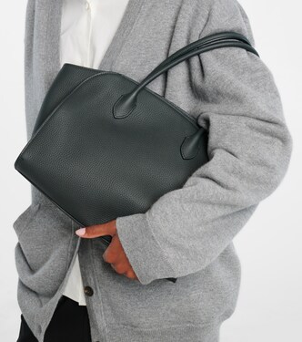 Marlo 12 leather tote bag | The Row