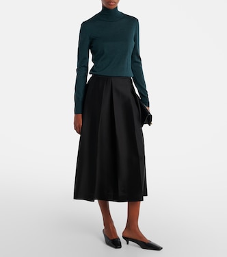 Wool and silk turtleneck sweater | Carolina Herrera