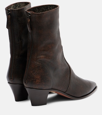 Ankle Boots Brunswick 45 aus Leder | Aquazzura