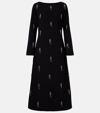 Coretta embellished crêpe midi dress | Simkhai