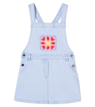 Robe en jean et crochet | Stella McCartney Kids