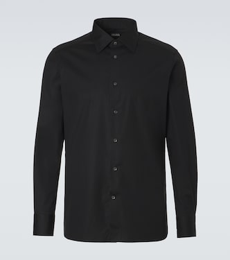 Cotton poplin shirt | Zegna