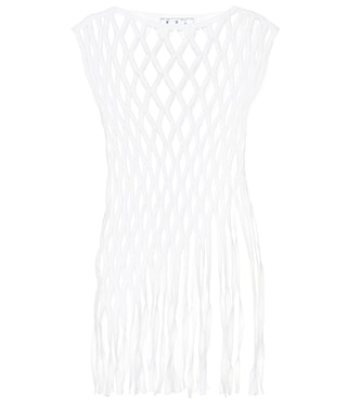 Top in maglia di cotone | Off-White