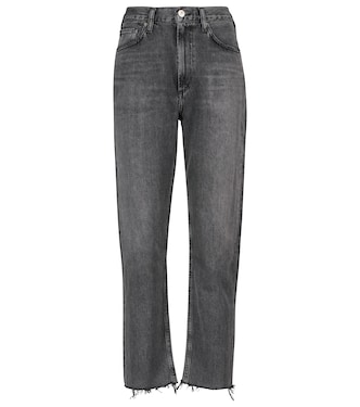 Jeans slim Daphne de tiro alto de largo cropped | Citizens of Humanity
