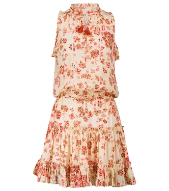 Clara floral minidress | Poupette St Barth