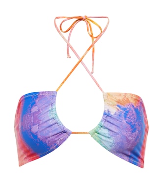 Top de bikini estampado | Reina Olga