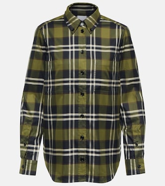 Camisa de algodón a cuadros | Burberry