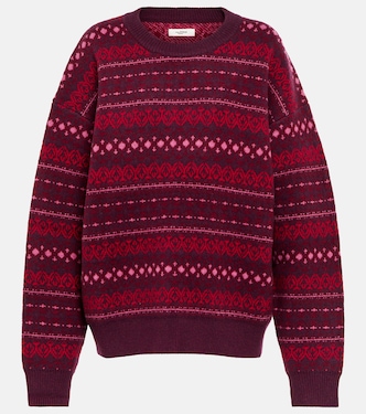 Jersey de lana con motivo Fair Isle | Marant Etoile