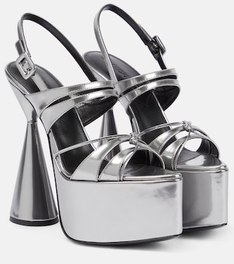 Belle platform leather sandals | D'Accori