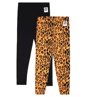 Set of 2 jersey leggings | Mini Rodini
