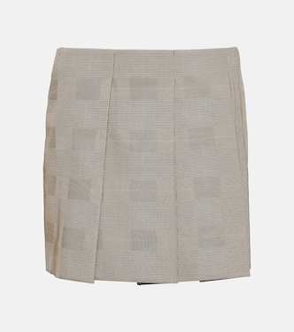 Minifalda plisada a cuadros | Sportmax