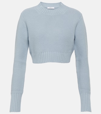 Jersey Kaya de cachemir cropped | Max Mara