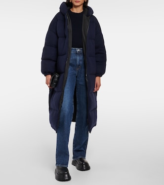 Manteau matelassé en laine et cachemire | Yves Salomon