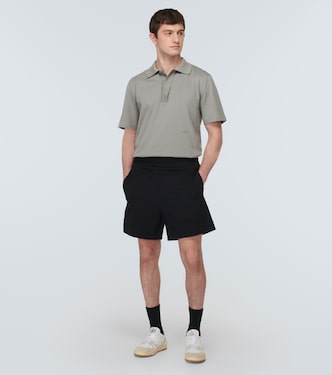 Cotton piqué polo shirt | Lanvin