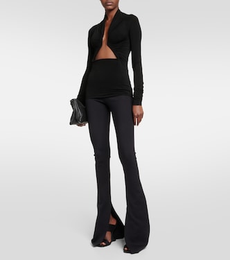 Cutout jersey top | Rick Owens