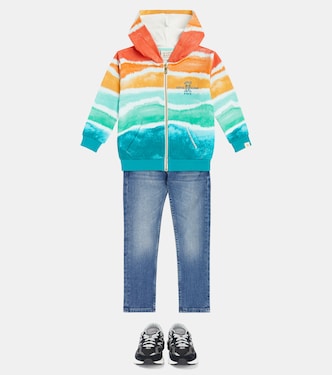 Felpa in jersey di cotone con stampa | Scotch & Soda Kids