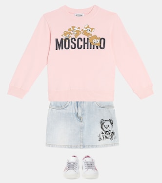 Skort Teddy Bear aus Denim | Moschino Kids