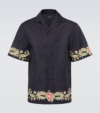 Camicia bowling in cotone con stampa | Etro