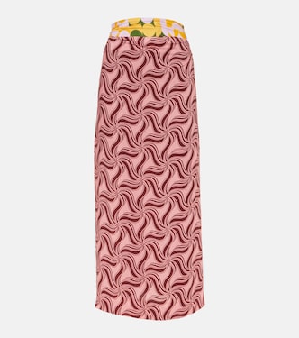 Gonna lunga con stampa | Dries Van Noten