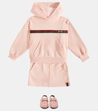 Falda de jersey de algodón | Gucci Kids