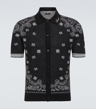 Camicia bowling Bandana in cotone | Amiri