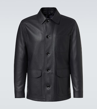 Leather jacket | Brioni