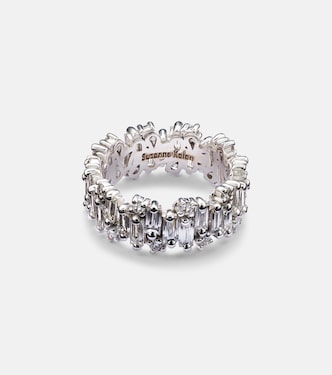 Ring Shimmer Audrey aus 18kt Weißgold mit Diamanten | Suzanne Kalan