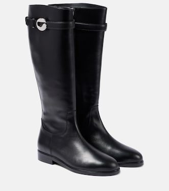 Cavaliers leather knee-high-boots | Coperni