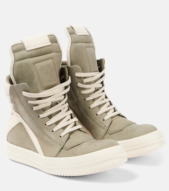 Geobasket leather sneaker | Rick Owens