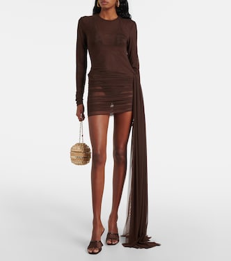 Vestido corto fruncido Aiden | Bananhot