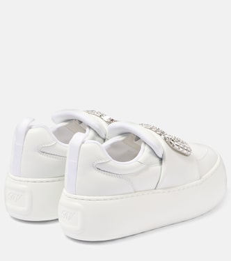 Viv' Up leather slip-on sneakers | Roger Vivier
