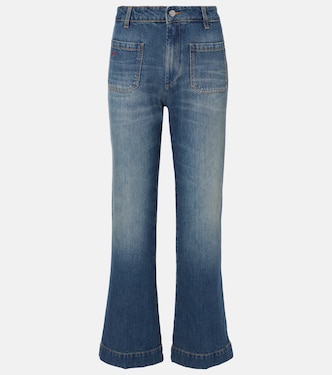 Cropped Flared Jeans Alina | Victoria Beckham