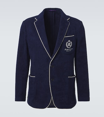 Blazer Regatta aus Baumwollfrottee | Ralph Lauren Purple Label