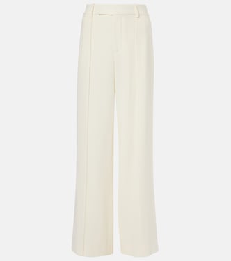 Weyes double crêpe wide-leg pants | Proenza Schouler