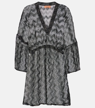 Kaftan aus Häkelstrick | Missoni