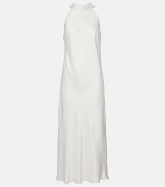 Bridal Midikleid Sienna aus Satin | Galvan