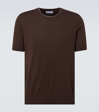 T-Shirt aus Baumwolle | Brunello Cucinelli