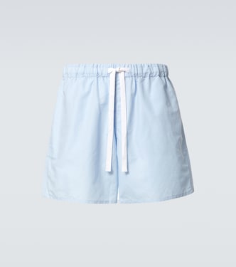 Shorts aus Leinen und Baumwolle | JW Anderson