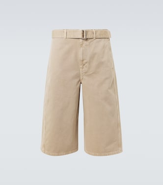 Twisted denim shorts | Lemaire