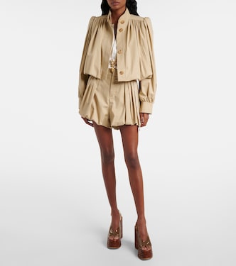 Shorts de gabardina de algodón | Chloé